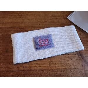 Women's Love Your Melon White Winter Knit Headband Purple